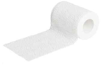 weiße Bandage Haftbinde - 450 x 7,5cm