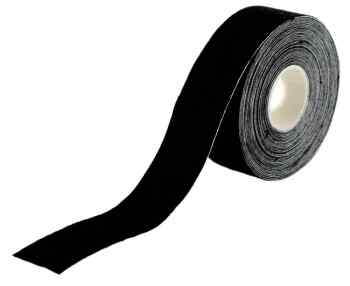 schwarzes Kinesiologie Tape - Classic Line 500 x2,5cm