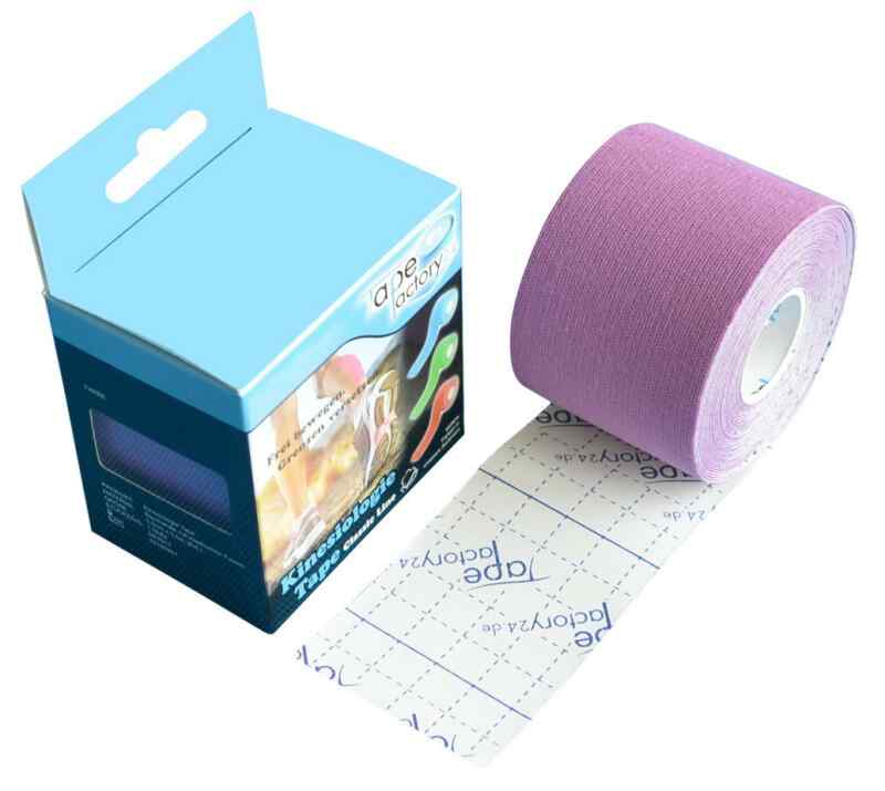 violettes Kinesiologie Tape Classic Line 500 x5cm