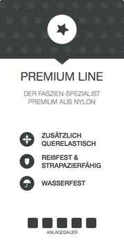 schwarzes Kinesiologie Tape - Premium Line 500 x 5cm