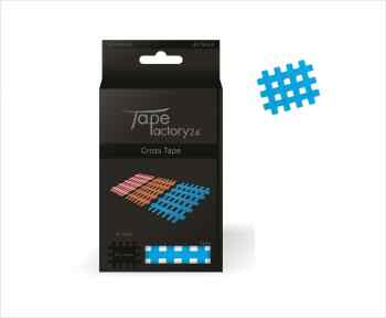 blaues Gittertapes (Gitterpflaster) 52 x 44mm - 40 Stück