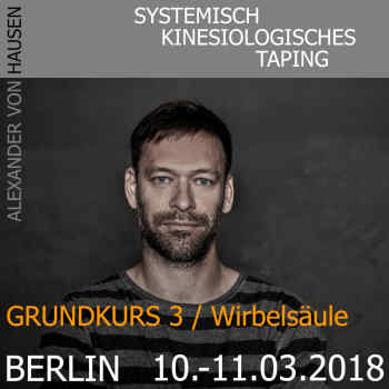 SKT-Seminar GK 3 Wirbelsule (Grundkurs) - Berlin 10.-11.03.2018