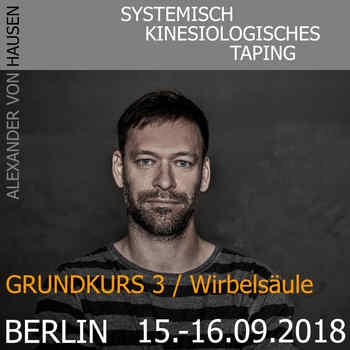 SKT-Seminar GK 3 Wirbelsäule (Grundkurs) - Berlin 15.-16.09.2018