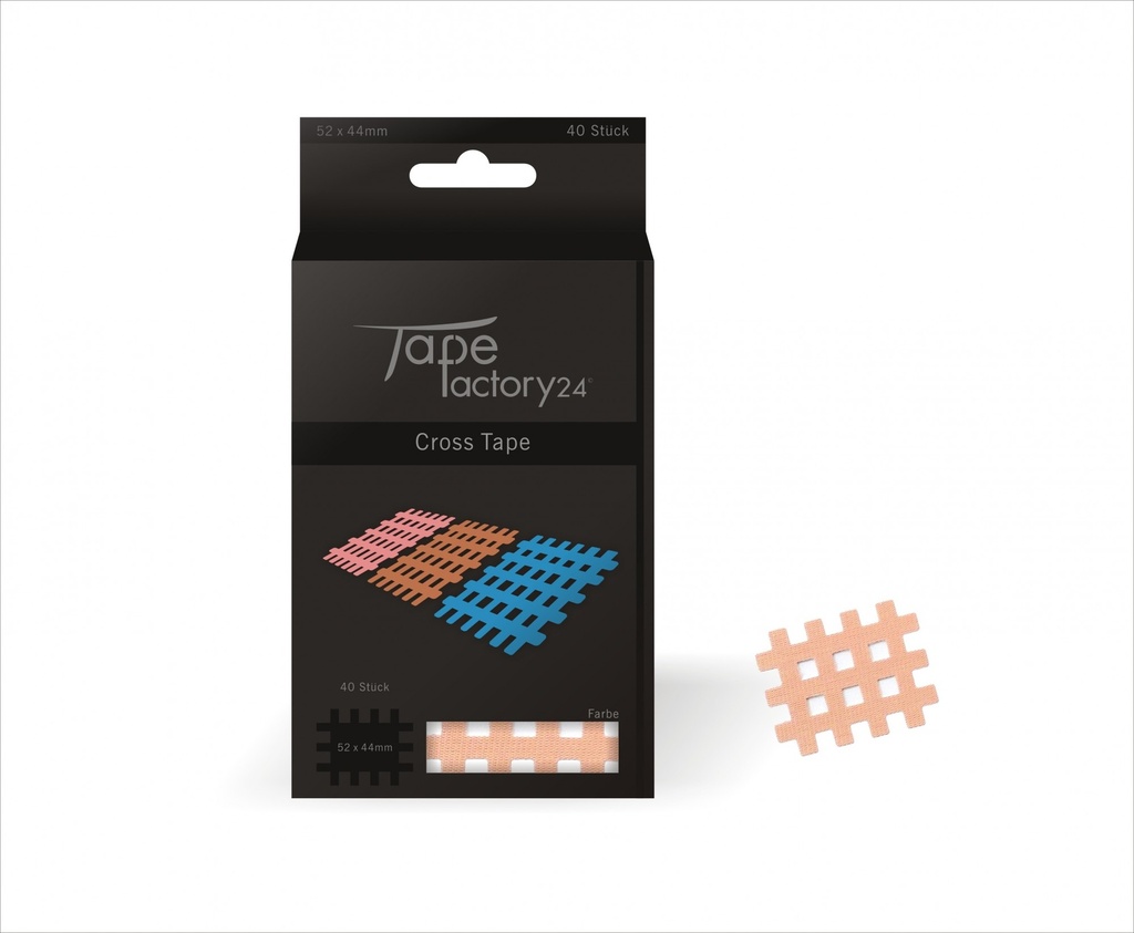 [CT-L-BG] beiges Gittertapes (Gitterpflaster) 52 x 44mm - 40 Stück