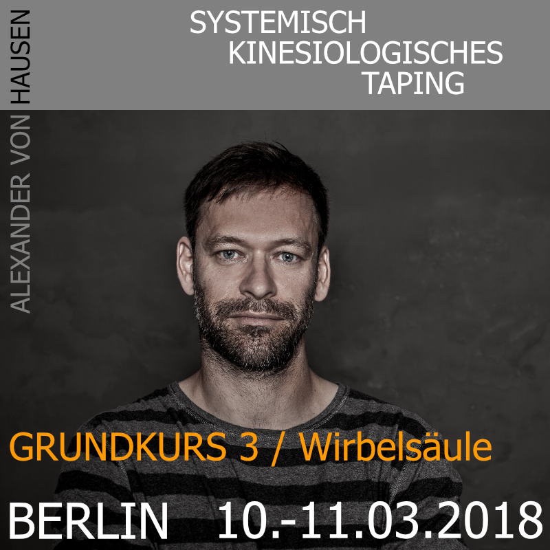 [10288A] SKT-Seminar GK 3 Wirbelsäule (Grundkurs) - Berlin 10.-11.03.2018
