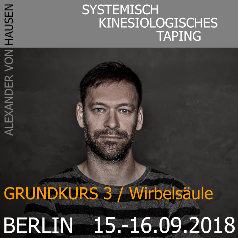 [10291A] SKT-Seminar GK 3 Wirbelsäule (Grundkurs) - Berlin 15.-16.09.2018