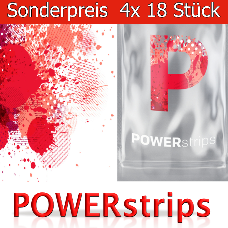 [PS72] FGXpress Powerstrips kaufen - Das Original als 3+1 - 4x18 Stück Powerstrips (originalverpackt)