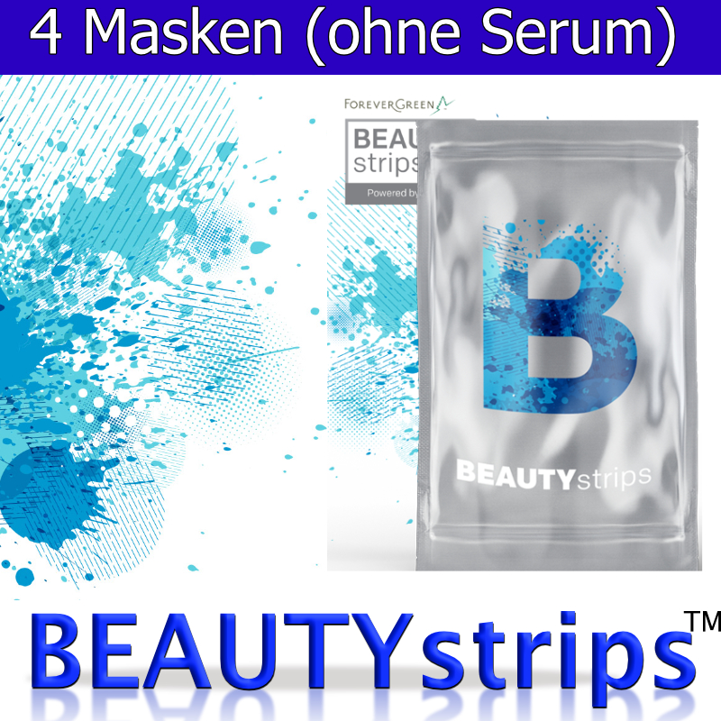 [BSM04] 4 Beautystrips Masken (ohne Serum) bestellen - neuer Anti-Aging Effekt von FGXpress