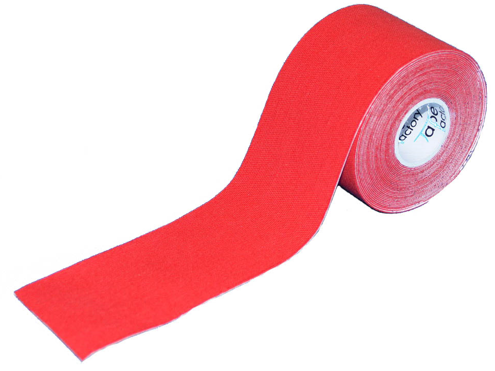 [KT-SL-RT] rotes Kinesiologie Tape - Sport Line 500 x 5cm