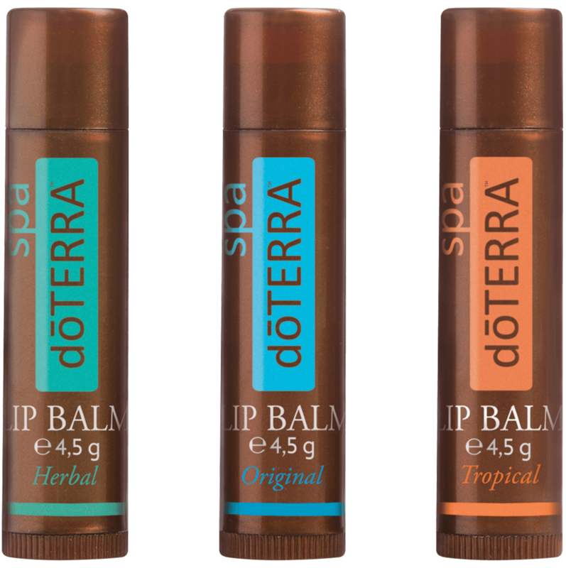 [Lip Balm-Dreierpack-4,5g] doTERRA SPA Lip Balm-Dreierpack 4,5g