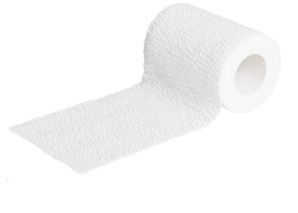 [HB-WS] weiße Bandage Haftbinde - 450 x 7,5cm