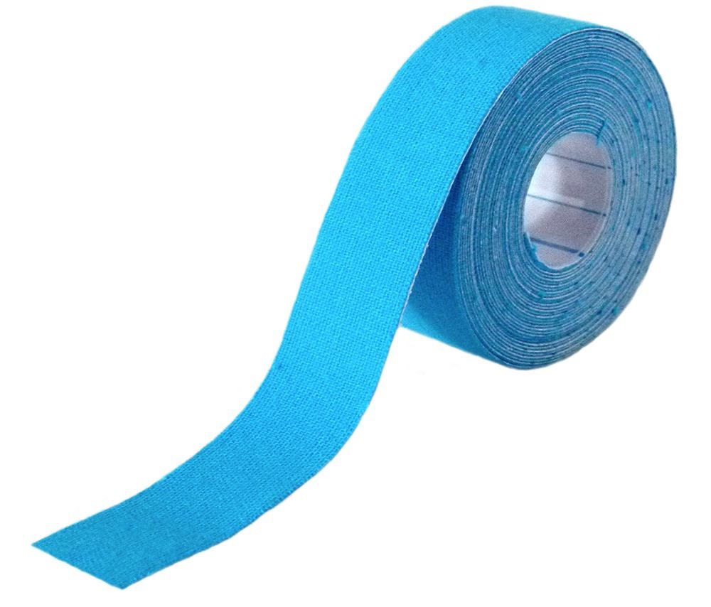 [KT-CL-BL25] blaues Kinesiologie Tape - Classic Line 500  x2,5cm