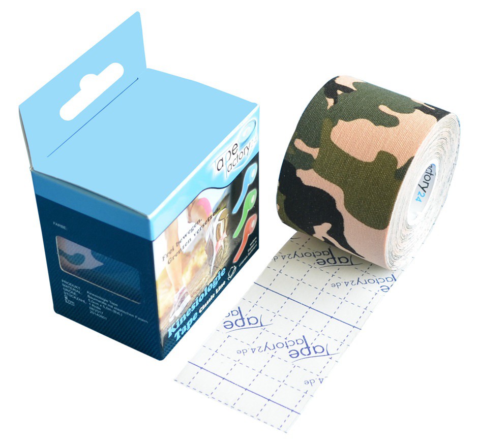 [KT-CL-CF] camouflage Kinesiologie Tape - Classic Line 500  x5cm