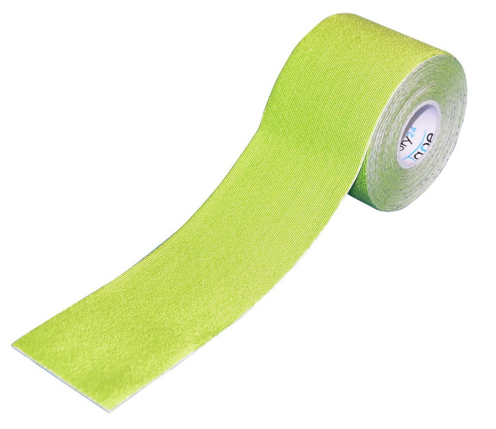 [KT-SL-GN] grünes Kinesiologie Tape - Sport Line 500 x 5cm