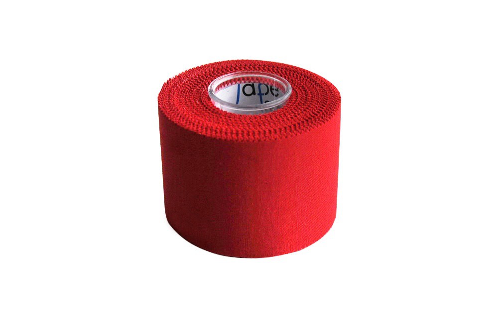 [ST50-RT] rotes Stabi Sporttape -  5,0cm