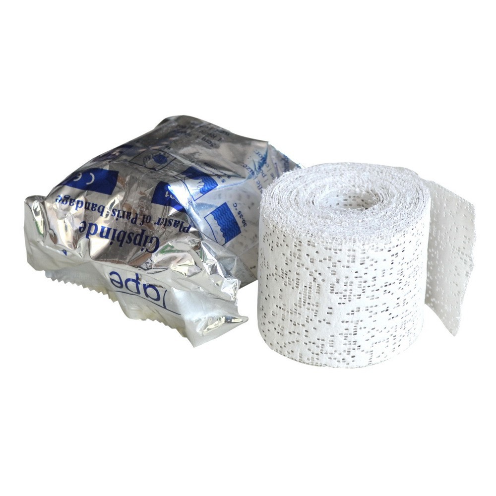 [GB-07x05] weißes 7er Pack Gipsbinden 5cm